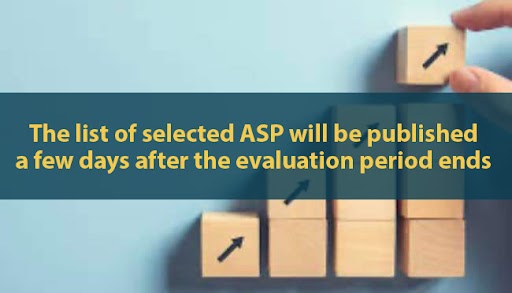 Novinka Photo Next Steps after closing the call for expression of interest by external Assistance Service Providers(ASP)