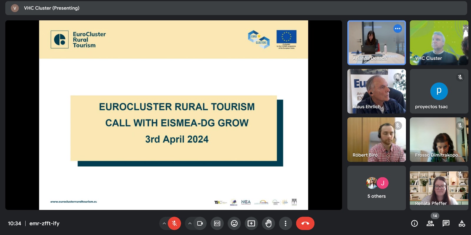 Photo Productive meetings that make EU Rural Tourism grow